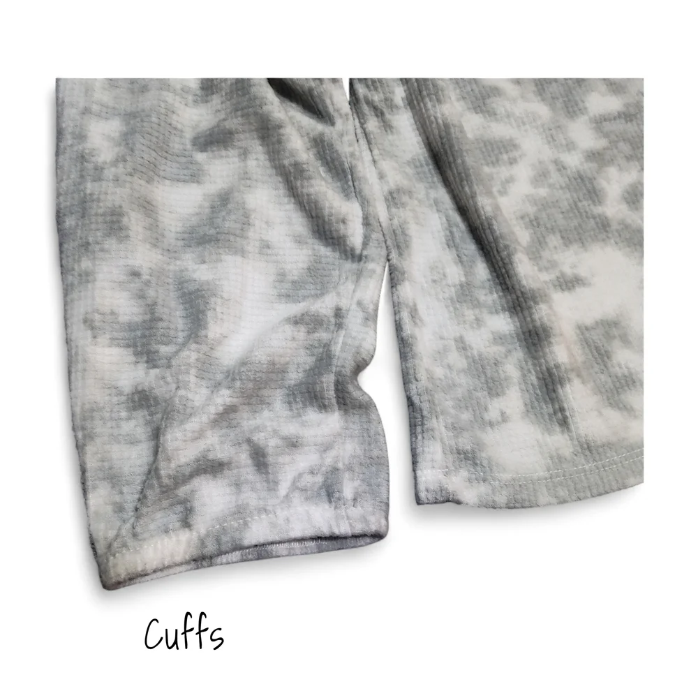 🆕️ Bearpaw Fleece Tie-Dye Lightweight Pajama Set Womens Size XL